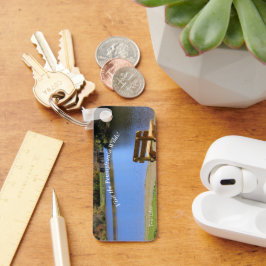 Besuch PA Wilds Picturesque Souvenir Twin Seen ANF Schlüsselanhänger