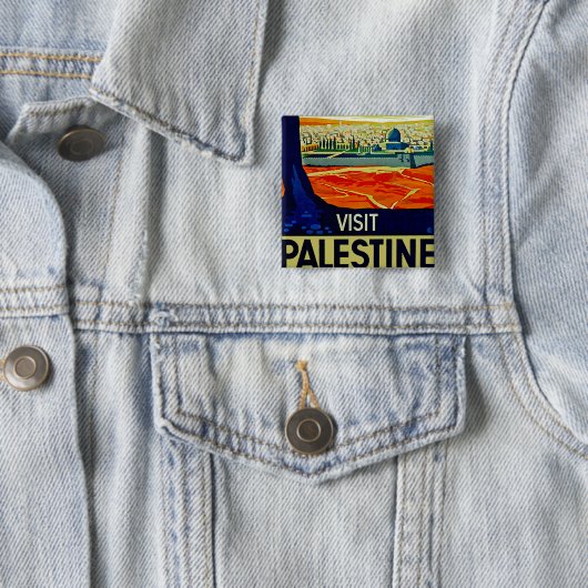 Besuch Palästina Button (Beispiel)