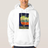 Besuch Palästina Hoodie (Vorderseite)