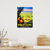 Besuch Palästina ~ Siehe Alte Schönheit wiederbele Poster (Küche)