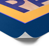 Besuch Palästina ~ Vintage Reise Poster (Ecke)