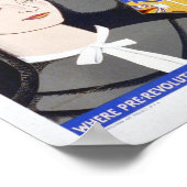 Besuch Pennsylvania | Vintage Travel Poster (Ecke)