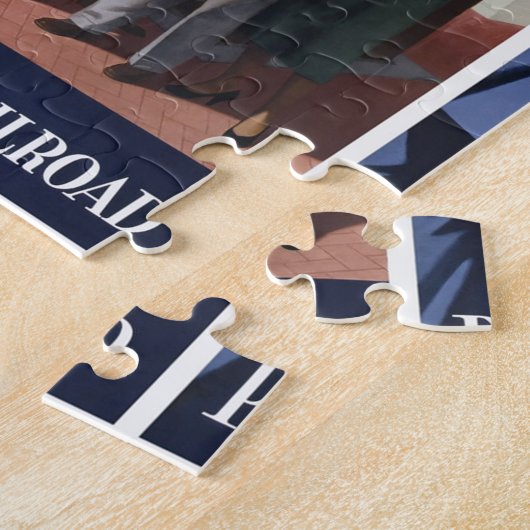 Besuch Philadelphia auf der Pennsylvania-Eisenbahn Puzzle (Seite)