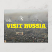 BESUCH RUSSLAND POSTKARTE (Vorderseite)