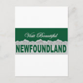Besuch Schönes Neufundland Postkarte (Vorderseite)