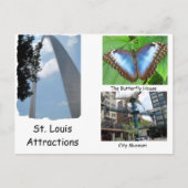 Besuch St. Louis. Postkarte (Vorderseite)