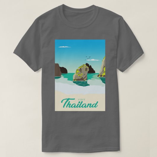 Besuch Thai Beach T-Shirt (Design vorne)