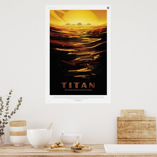 Besuch Titan Poster (Küche)