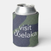 Besuch Welaka Camouflage Coozie Dosenkühler (Kanne Vorderseite)