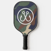 Besuch Welaka Camouflage Pickleball Paddle (Rückseite)