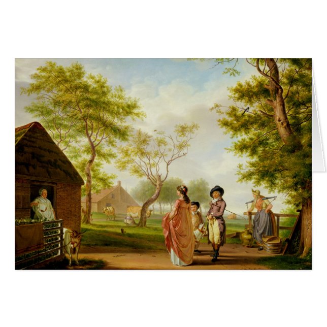 Besuch zur Land-Molkerei (Vorderseite (Horizontal))