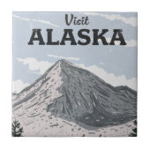 Besuche Alaska Fliese (Vorderseite)