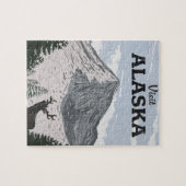 Besuche Alaska Puzzle (Horizontal)