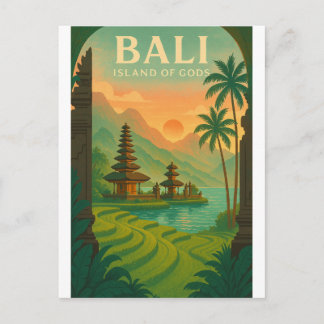 Besuche Bali, Indonesien – Reise-Insel 2026 Postkarte