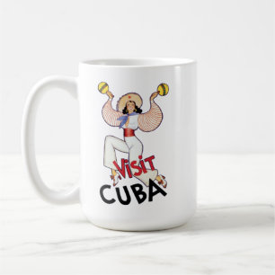 Besuche Kuba 2 Kaffeetasse