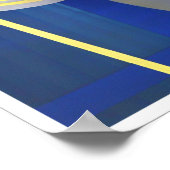 Besuchen Griechenland Vintage Reise Poster (Ecke)