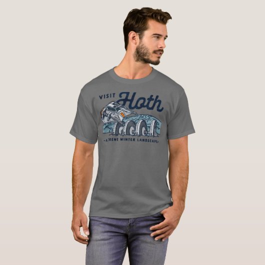 Besuchen Hoth Funny T-Shirt (Vorne ganz)