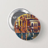 Besuchen Indien ~ Muttra Button (Vorne & Hinten)