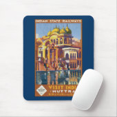 Besuchen Indien ~ Muttra Mousepad (Mit Mouse)