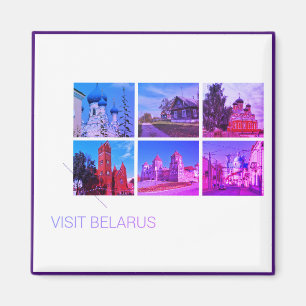 Besuchen Sie Belarus Land View Reisemagnet Magnet