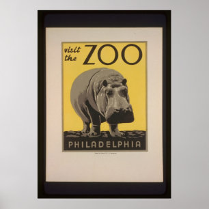 Besuchen Sie das Poster Philadelphia Zoo