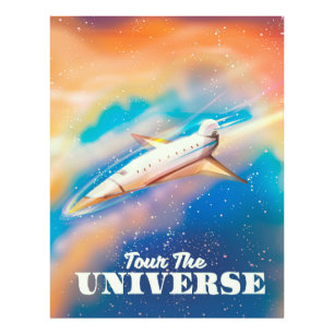 Besuchen Sie das Raumschiff Universe Fotodruck
