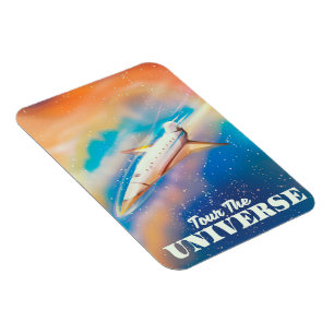 Besuchen Sie das Raumschiff Universe Magnet