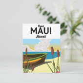 Besuchen Sie das Tourismusposter Maui Hawaii (Stehend Vorderseite)