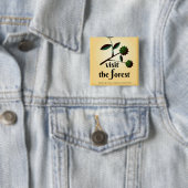 Besuchen Sie das Waldposter USA. Button (Beispiel)