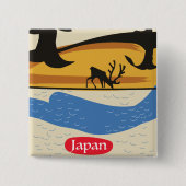 Besuchen Sie das Waldposter USA. Button (Vorderseite)