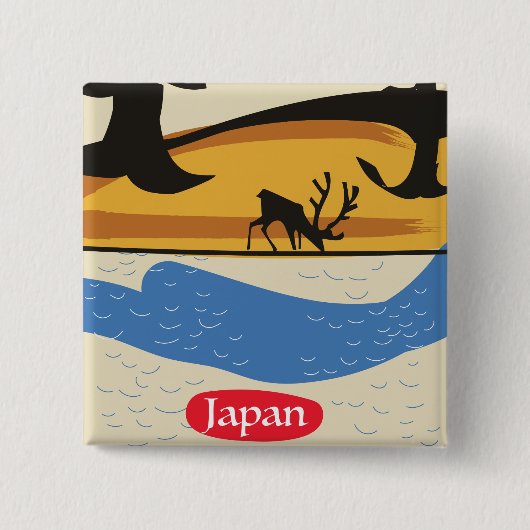 Besuchen Sie das Waldposter USA. Button (Vorderseite)
