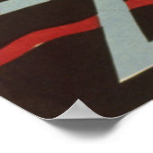 Besuchen Sie das Zoo Vintag Tourism Poster (Ecke)