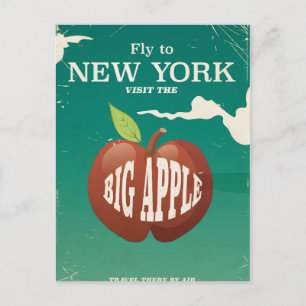 Besuchen Sie den Big Apple - New York Postkarte