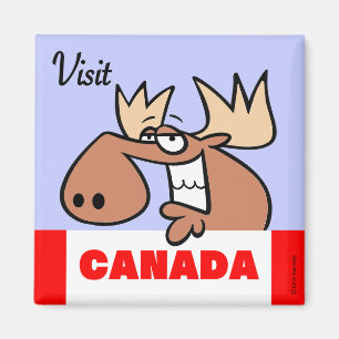 Besuchen Sie den Kanada Kühlschrankmagnet