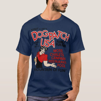 Besuchen Sie den stillgelegten Vergnügungspark Dog T-Shirt