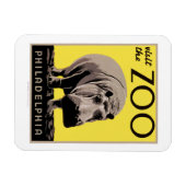Besuchen Sie den Zoo Magnet (Horizontal)