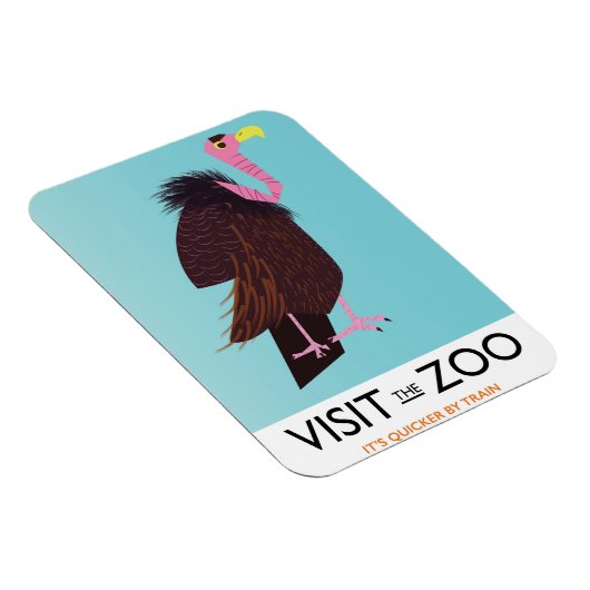 Besuchen Sie den Zoo Magnet (Rechte Seite)