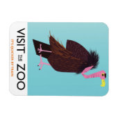 Besuchen Sie den Zoo Magnet (Horizontal)