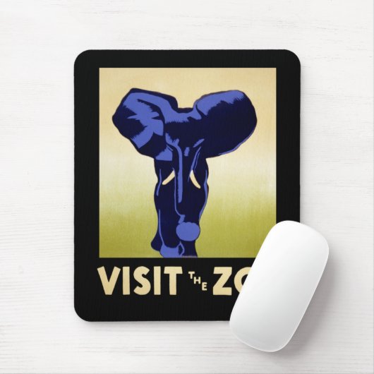 Besuchen Sie den Zoo Mousepad (Mit Mouse)