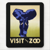 Besuchen Sie den Zoo Mousepad (Vorne)