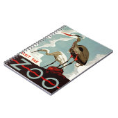 Besuchen Sie den Zoo Notizblock (Linke Seite)