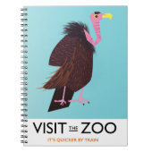 Besuchen Sie den Zoo Notizblock (Vorderseite)