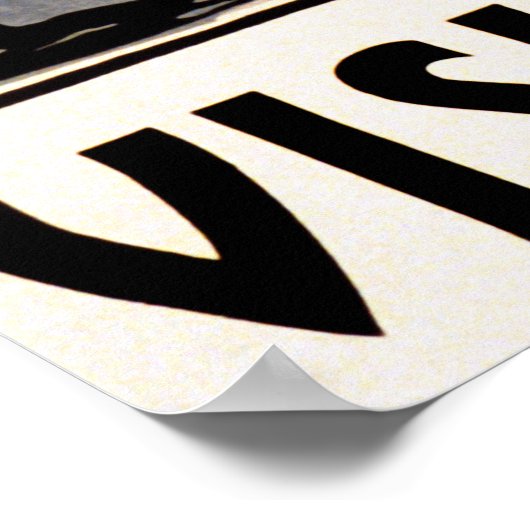 Besuchen Sie den Zoo - Pinguin WPA Poster (Ecke)