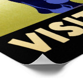 Besuchen Sie den Zoo Poster (Ecke)