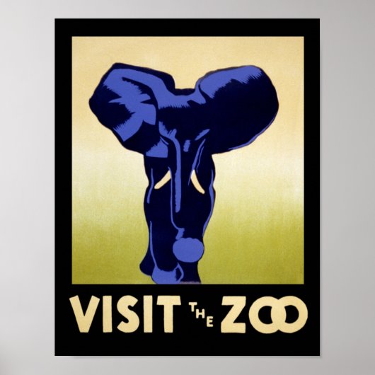 Besuchen Sie den Zoo Poster (Vorne)