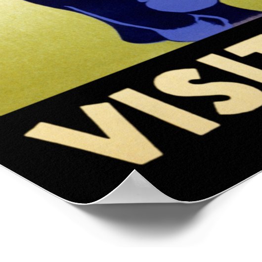 Besuchen Sie den Zoo Poster (Ecke)