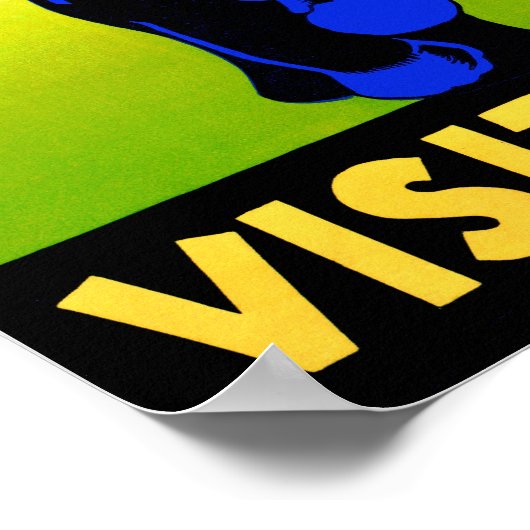 Besuchen Sie den Zoo! Poster (Ecke)