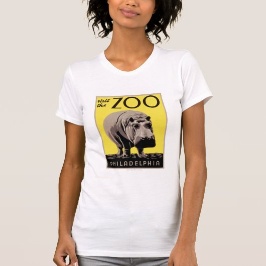 Besuchen Sie den Zoo T-Shirt (Vorderseite)