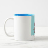 Besuchen Sie den Zoo Zweifarbige Tasse (Links)