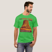 Besuchen Sie Devils Tower Lustig T-Shirt (Vorne ganz)